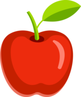 ilustração de cor de maçã png