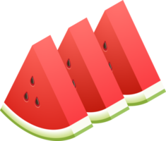 vattenmelon Färg illustration png