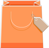 Shopping bags color symbol png