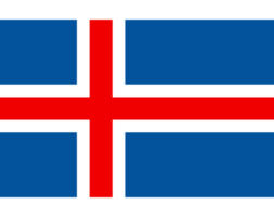 ícones da bandeira da islândia png