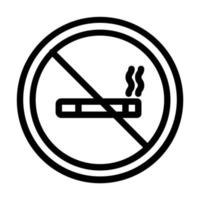 No Smoking Icon Design vector