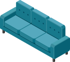 color isometrico de los muebles png