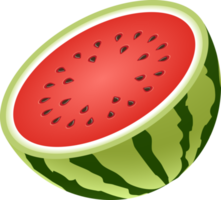 Watermelon color illustration png