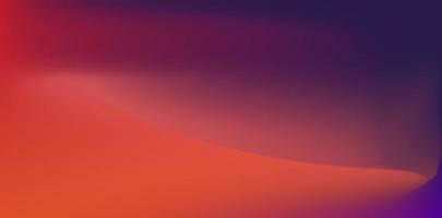 Abstract background with smooth lines in purple and orange colors. Vector illustration.