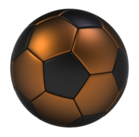 ilustração 3d de bola de futebol png