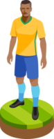 Soccer football player png