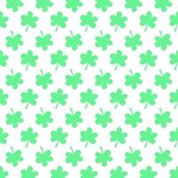 Vector seamless pattern with green leaves