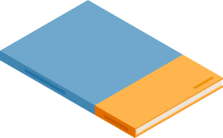 book flat color png