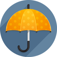 icône de symbole de parapluie png