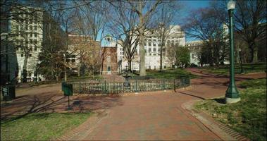 Fountain Near Virginia State Capitol video