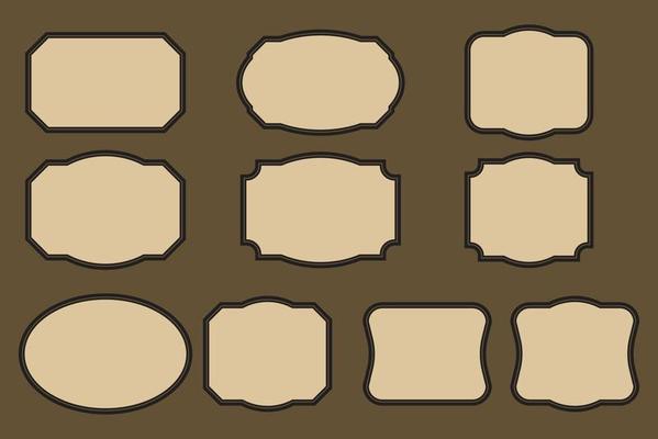 Classic Vintage Retro Badges