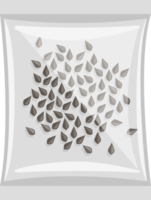 Seeds flat color png