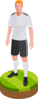 Soccer football player png