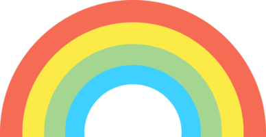 icono del clima del arco iris png