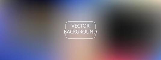 Abstract minimalist blurred gradient background vector illustration