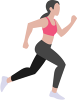 mujer entrenamiento fitness y ejercicios png