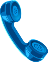 Telefon blaue Farbe png