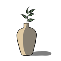 plantas no vaso. png