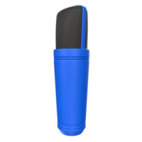 3D Rendering Of Microphone Object isolated png