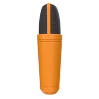 3D Rendering Of Microphone Object isolated png