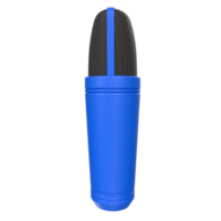3D Rendering Of Microphone Object isolated png