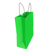 3D Rendering Of Paper Bag png