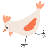 sticker Domestic bird. Rooster png