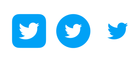 Twitter logotyp png, Twitter ikon transparent fri png