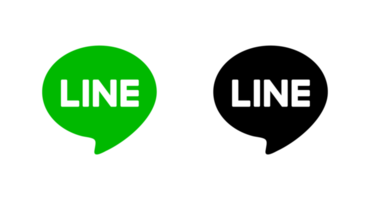 lijn logo png, lijn icoon transparant PNG