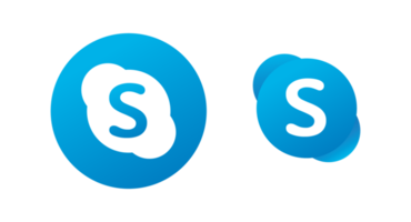 logo skype png, icône skype png transparent