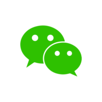 logo wechat png, icône wechat png transparent