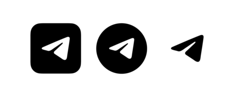 logotipo do telegrama png, ícone do telegrama transparente png