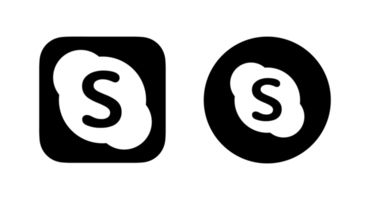 skype logo png, skype icoon transparant PNG
