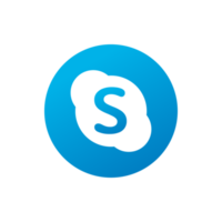 logotipo do skype png, ícone do skype transparente png