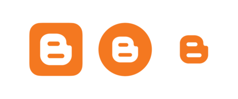 logotipo do blogger png, ícone do blogger transparente png