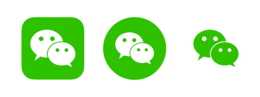 logotipo de wechat png, icono de wechat png transparente