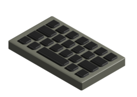 ícone 3d do teclado png