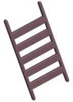 3d icono de escalera png