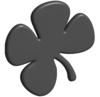 3D-Symbol des Kleeblatts png