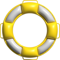 3D-Symbol des Rettungsrings png