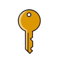 Key icon. Icon of key sign and symbol. png