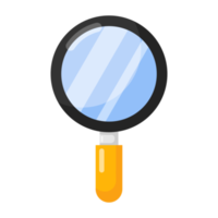 Search, magnifying glass icon. png