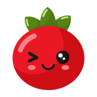 icône de tomate de dessin animé. png