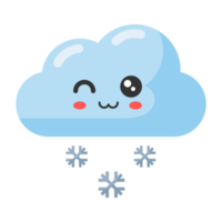 icono de nieve de dibujos animados. png