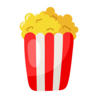 icono de cine de película de caja de palomitas de maíz. png