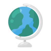 Earth globe model icon. png