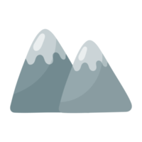 cartone animato montagna icona. png