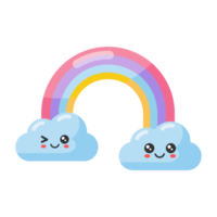 tekenfilm regenboog icoon png