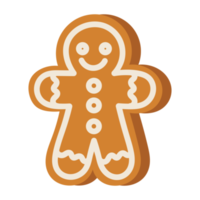 Christmas cookie man icon. png