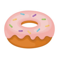 icono de donut rosa. png